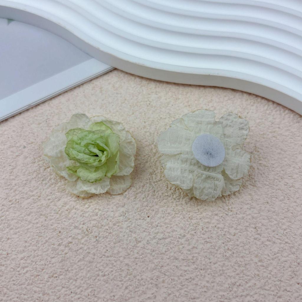 Handmade Burned Edge Mesh Flowers: DIY Accessories for Apparel, Shoes, Hair, Bags, and Brooches