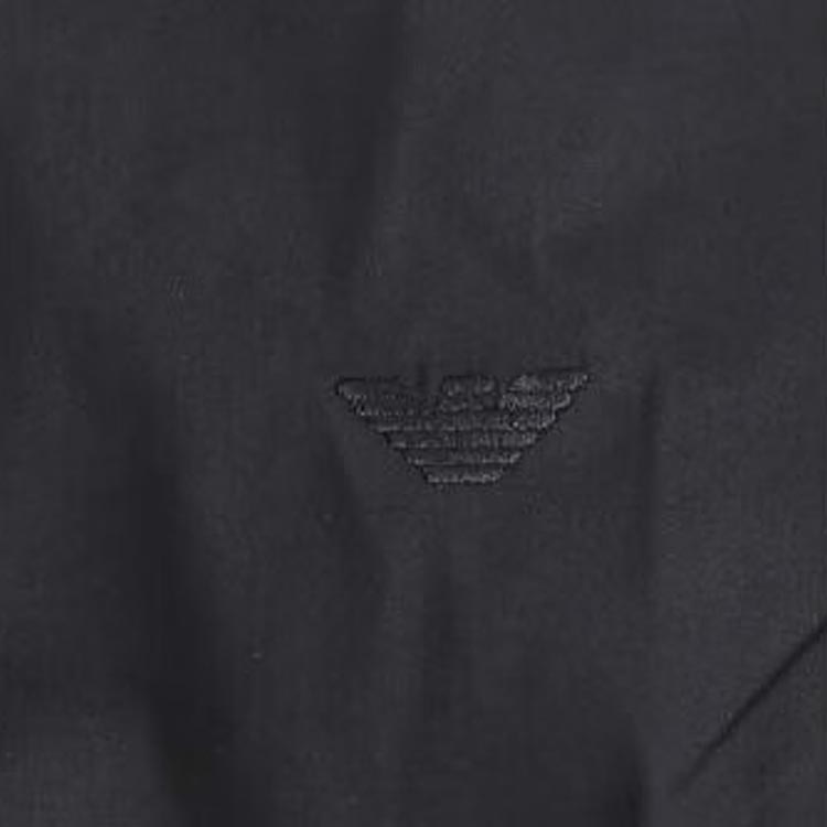 EMPORIO ARMANI Logo-Embroidered Buttoned Shirt 8N1C09-1N19Z-0934