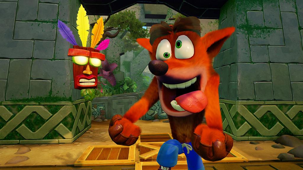 Crash Bandicoot Sane Trilogy North XboxOne N. (Imported America) -