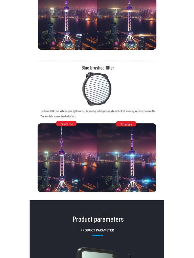 Set filtre dronă DJI AIR3 ND/CPL Starlight și anti-poluare luminoasă