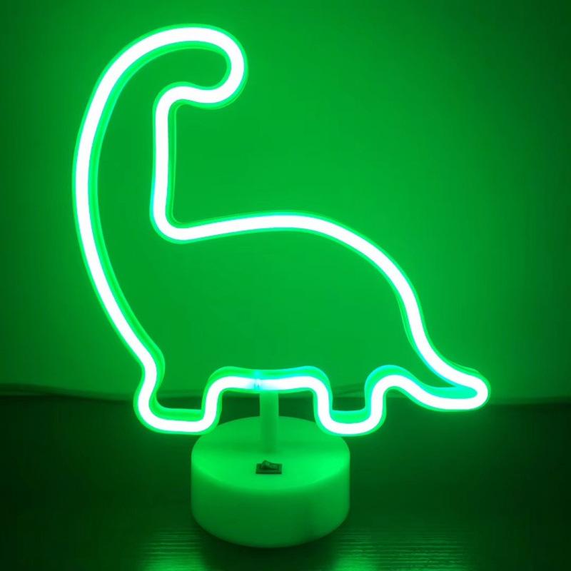 Creative LED Heart Neon Light - Romantic Atmosphere Table Lamp for Bedroom Decor