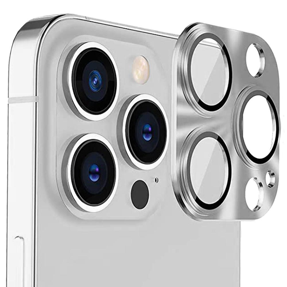 ENKAY Lens Cover for iPhone 14 Pro / 14 Pro Max, Silver