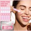PDRN Pink One Day Serum,Hydrating Facial Serum with 99% Salmon DNA, Collagen, Glutathione, Intense Moisture,Firming, Repairing & Moisturizing Face Ess