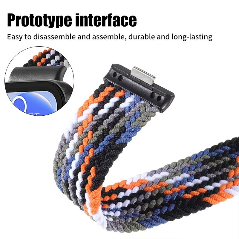 Nylon Band for HUAWEI Watch Fit 4 Pro/Fit 3/4 Smartwatch Wrist Replacement Belt Magnetic braided bracelet correa HUAWEI fit 4 Straps