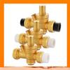 Stainless Steel Adjustable Quick Connect Water Pressure Reducing Valve, Chuck Type, Sizes DN20 to DN50.