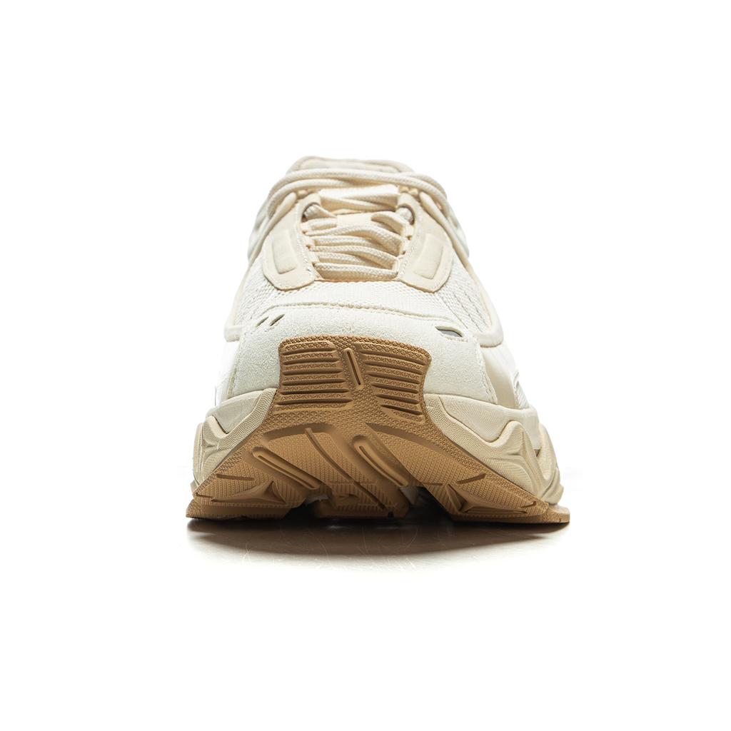 Li Ning Yue Ling Comfortable Trendy Sports Shock Absorbing Non-Slip Wear-Resistant Low-Top Casual Shoes Men Casual Shoes Off-White AZGV071-3