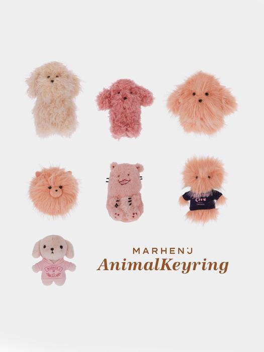 

MARHEN.J Animal Keychains (7 types) Animal Keyring_Kiko