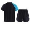 Kids Boys Boxing Uniform 2pcs Tracksuits Short Sleeve Boxer Shirt and Fighting Shorts Muay Thai Kickboxing Set