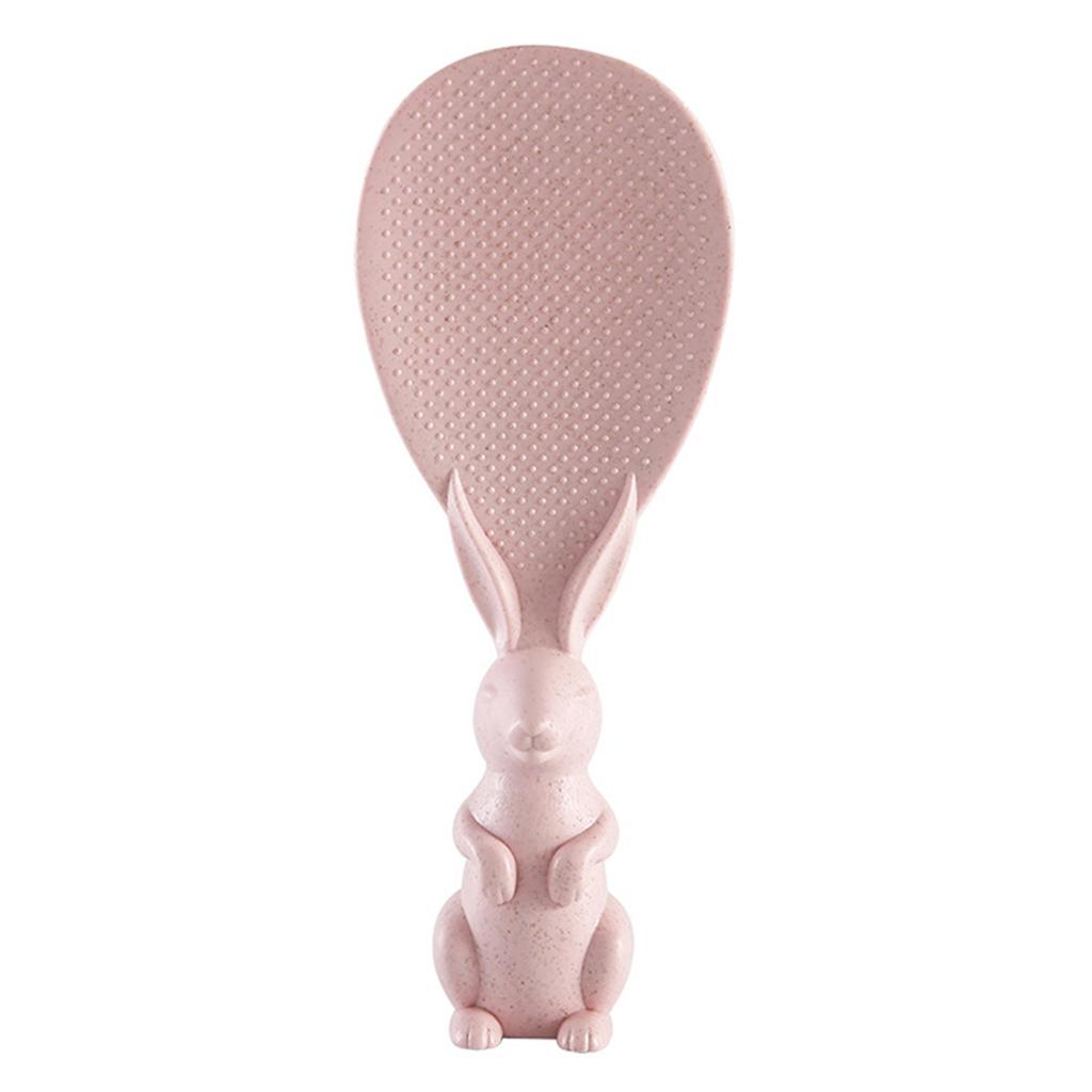 Nepřilnavá lžička na rýži ve tvaru králíka na servírování rýže Lopatka na rýži Vertikální kuchyně