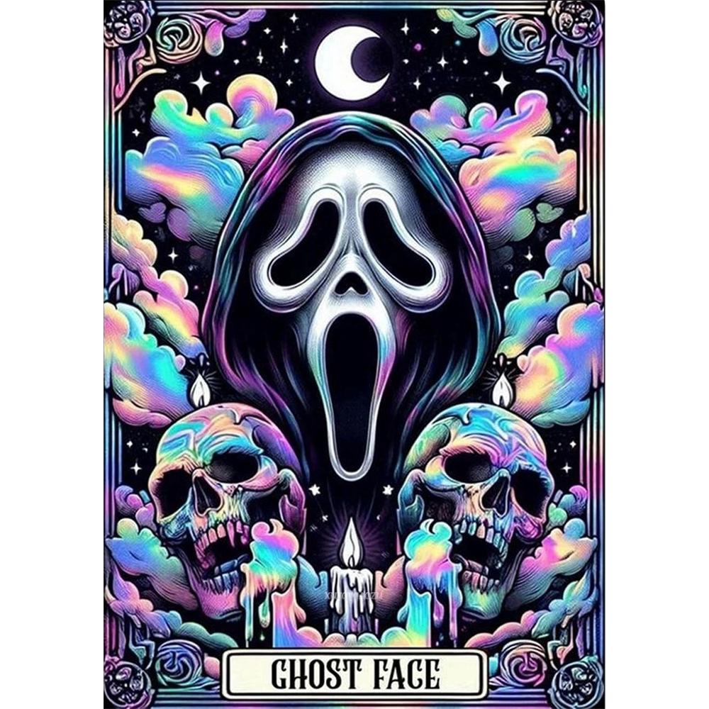 

Disney Diamond Face Painting Colorful Tarot-style Art Painting Rhinestone 5D Mosaic Handmade DIY Cross stitch Gift Home Decoration Round 20x30cm