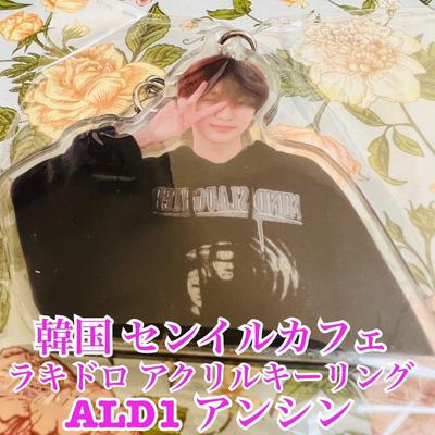 [USED] Korea ALD1 Anshin Saengil Cafe Random Acrylic Key Ring Gacha