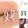 Stainless Steel Geometric Animal Earrings Set: Water Drop, Horseshoe, Heart, Cross, Fish, Snake Designs