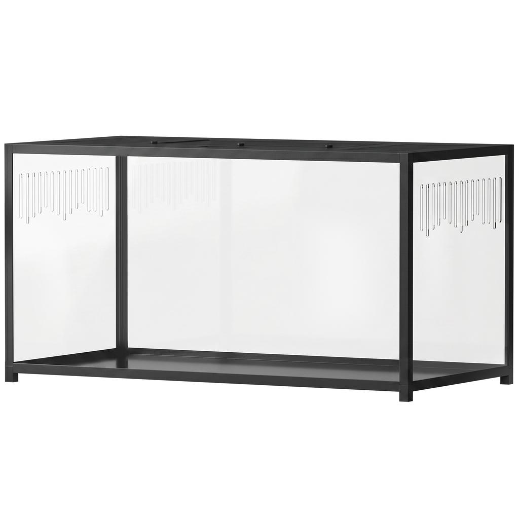 Großer Hamsterkäfig, Bissfester Metall-Rattenkäfig mit zu öffnendem Oberteil für Syrische Zwerghamster, Rennmäuse, 100 x 50 x 52,5 cm