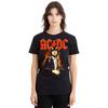 AC/DC Unisex Adult Fire And Horns T-Shirt
