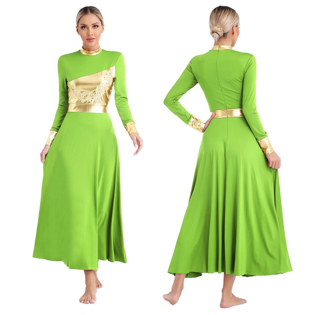 green emerald velvet dress Green Lace Ballroom Dance Dresses for Kids Girls Competition Waltz Tango  National Standard Dance Skirts Party Ball Gown Praise Dress for Children –  Moderndancedress.com