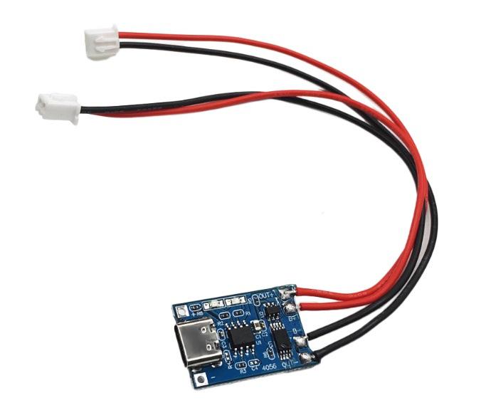 TP4056 1A Type-C Lithium Battery Charger & Protection Module for 18650 Batteries