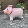 Cartoon Animal Standing with Wheels Pig Aluminum Film Balloon Cartoon Pig Balloon Children's Birthday Party Toy Balloon