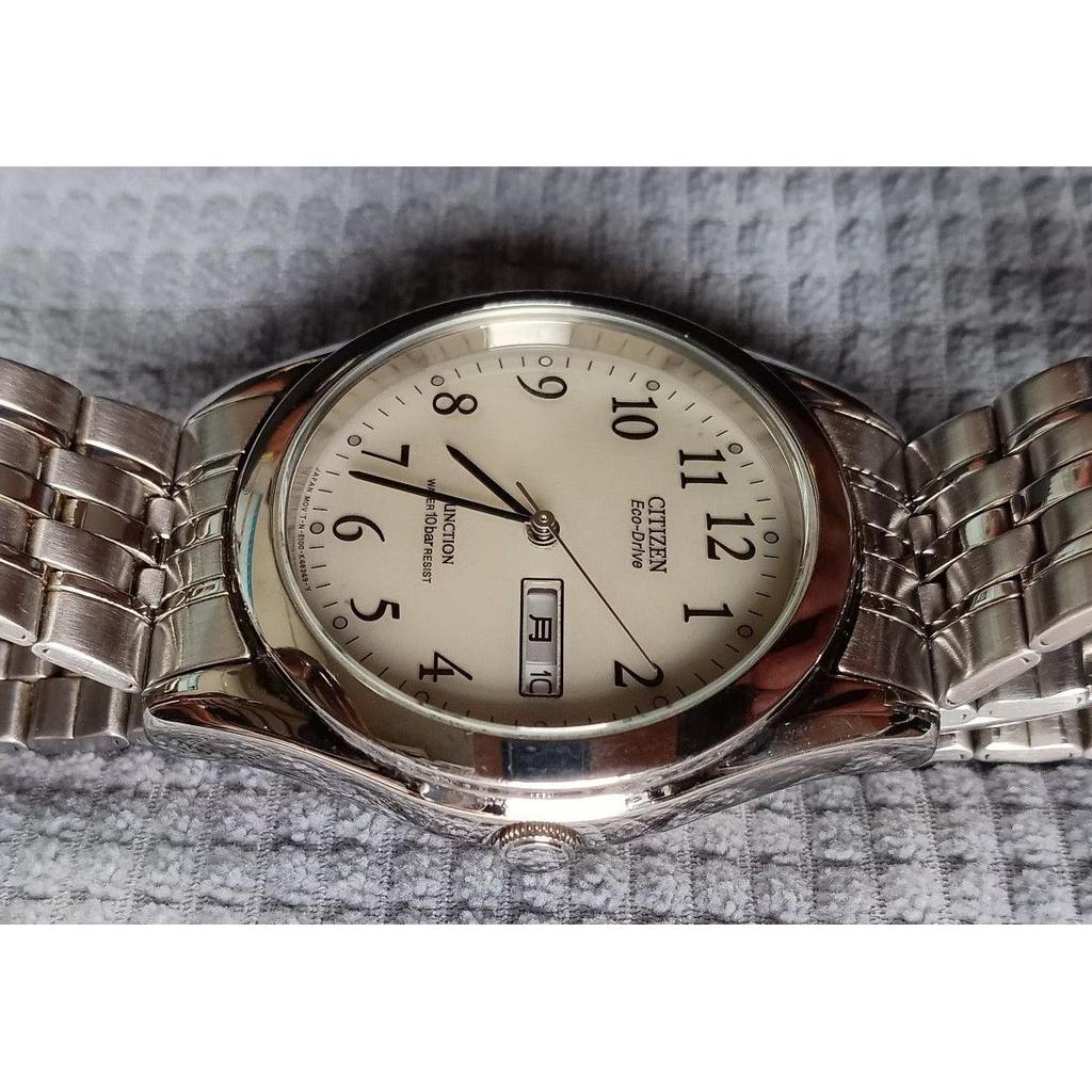 Used CITIZEN Eco-Drive JUNCTION Men's Watch Silver