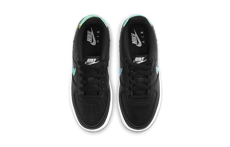 Nike Air Force 1 Low LV8 Digital Swoosh Black GS CW1577-002