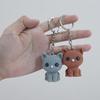 Keychain Pendant 3D Crochet Key Chain Cat Charm Mini