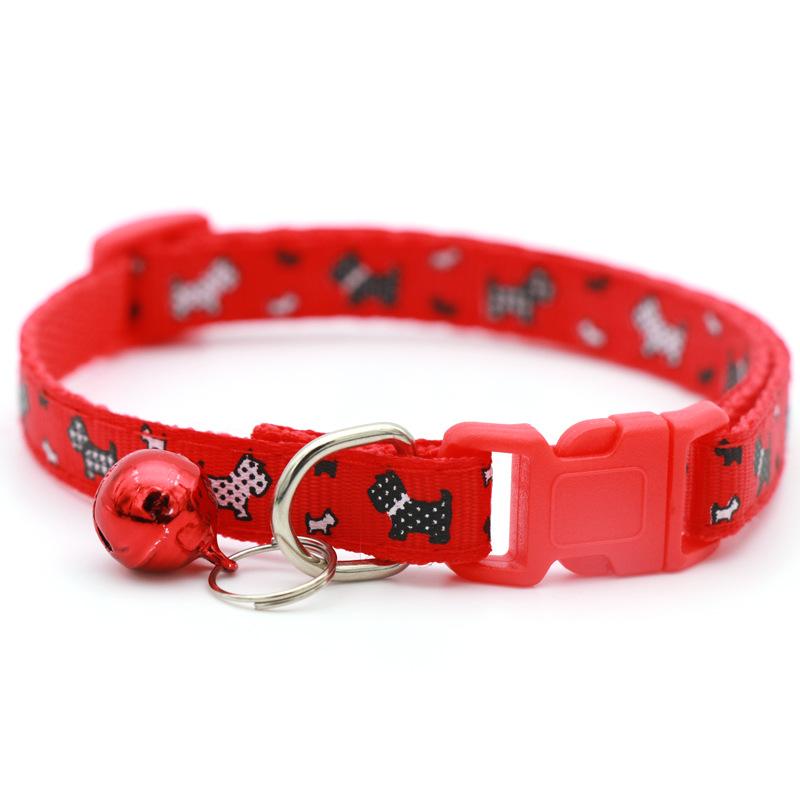 

Домашнее животное Цветная квадратная пряжка Галстук с принтом Щенок Ошейник для питомца Принадлежности для кошек и собак Ошейник для домашней кошки и собаки 1.0CM