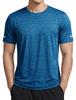 Loose Plus Running Summer Dark XL [KEFITEVD] Men's T-Shirt, Sportswear, Quick-Drying, Fit, Short-Sleeve T-Shirt, Sizes, Wear, Sweat-Absorbing,