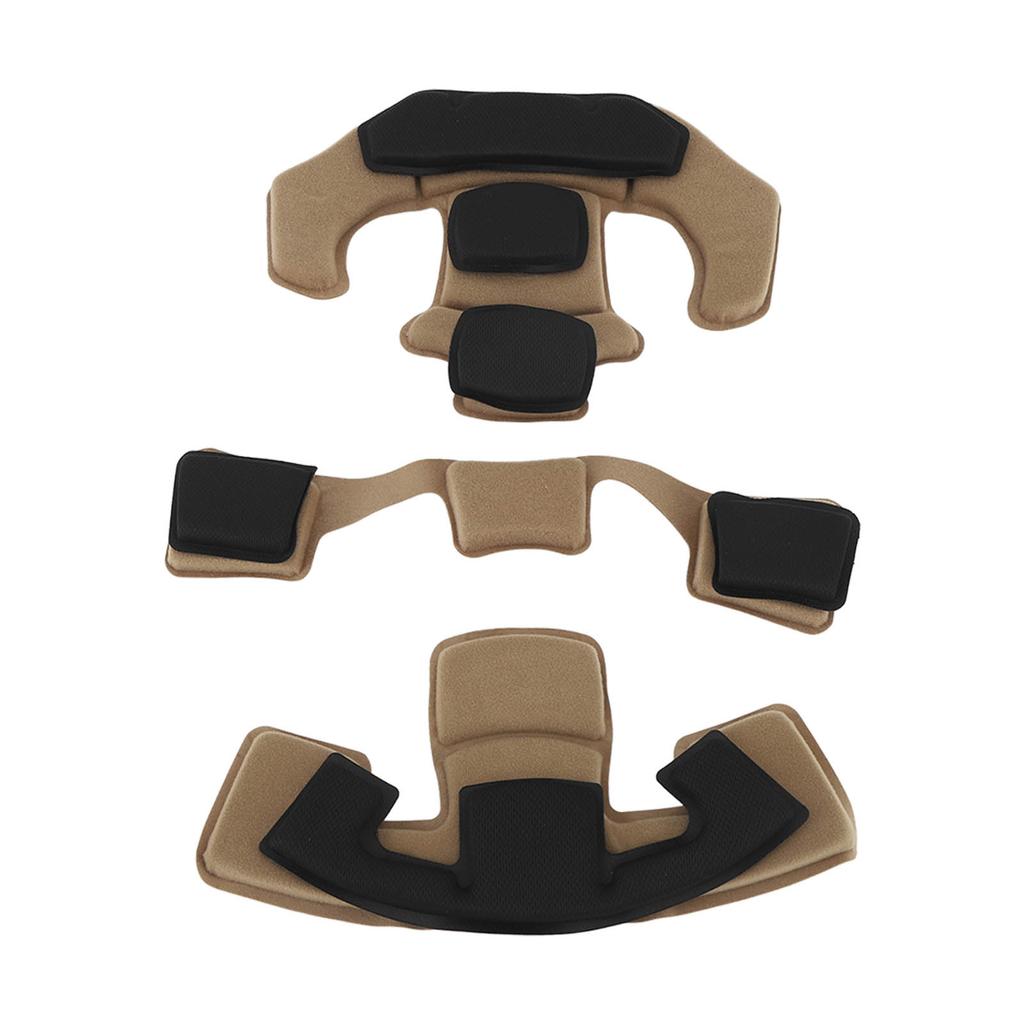 Helmet Lining Set Nylon Sponge Helmet Pads Chin Strap Replacement for ACH for MICH for Wendy for FMA for EXF Helmets
