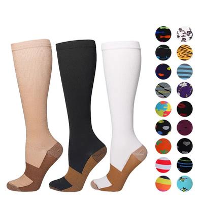 Compression Socks for Men & Women 20-30 mmHg Knee High Nurse Pregnant Running Medical and Travel Athletic