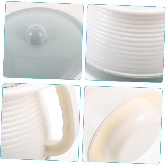 Homoyoyo Chamber Pot for Adults and Women with Lid - Portable Pee Pot and Urine Bucket with Handle - Ideal for Emergencies Camping and Bedside Use