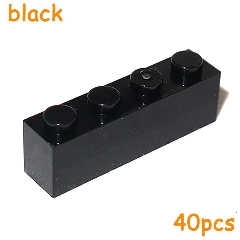 

40PCS 3010 3066 1x4 Blocks Dots Thick MOC Assemble Particles 1*4 Construction Bricks DO IT YOURSELF Learning Creativity Toy ideal for Children