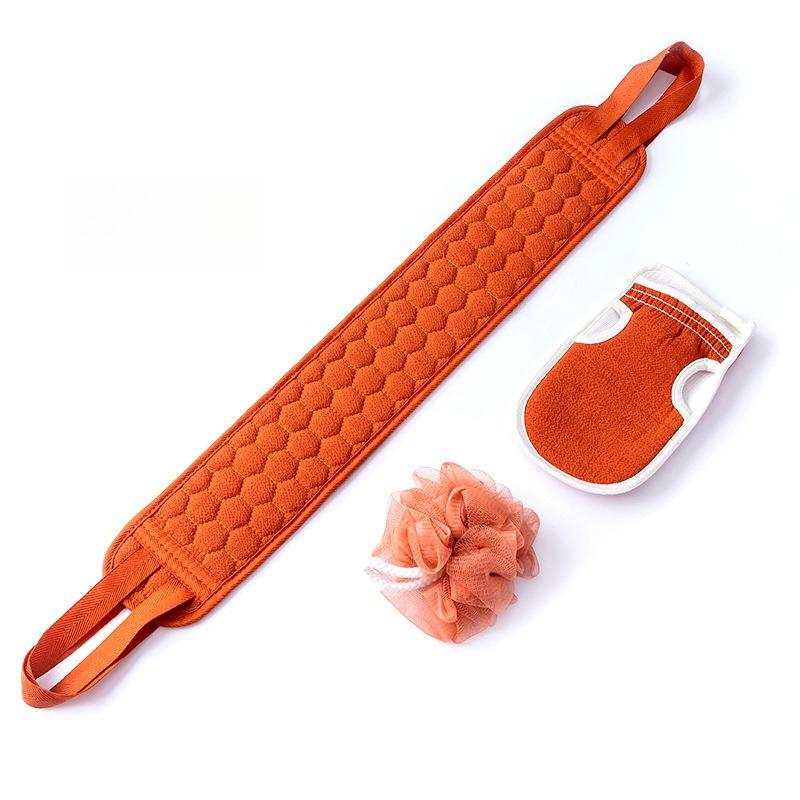 

Rubbing Towels Bath Tools Three Piece Set Thickened Mud Scrubbing Dirt Removal Easy To Use Combination Set