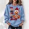 Women's Holiday Letter Print Sweatshirt Crewneck Long Sleeve Casual Pullover