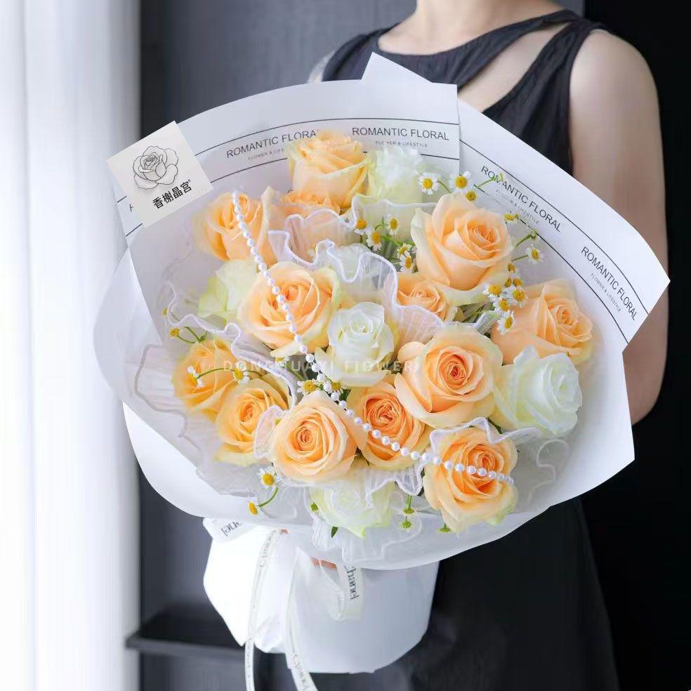 Soap Flower Bouquet for Valentine's, Qixi, Birthday, or Proposal - Perfect Gift for Wife, Best Friend, or Partner