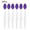 Silicone Lip Scrub Brush Double Sided Lip Exfoliator for Lightening Dark Lips Facial Cleaning Tool for Dry Skin Chapped Lips