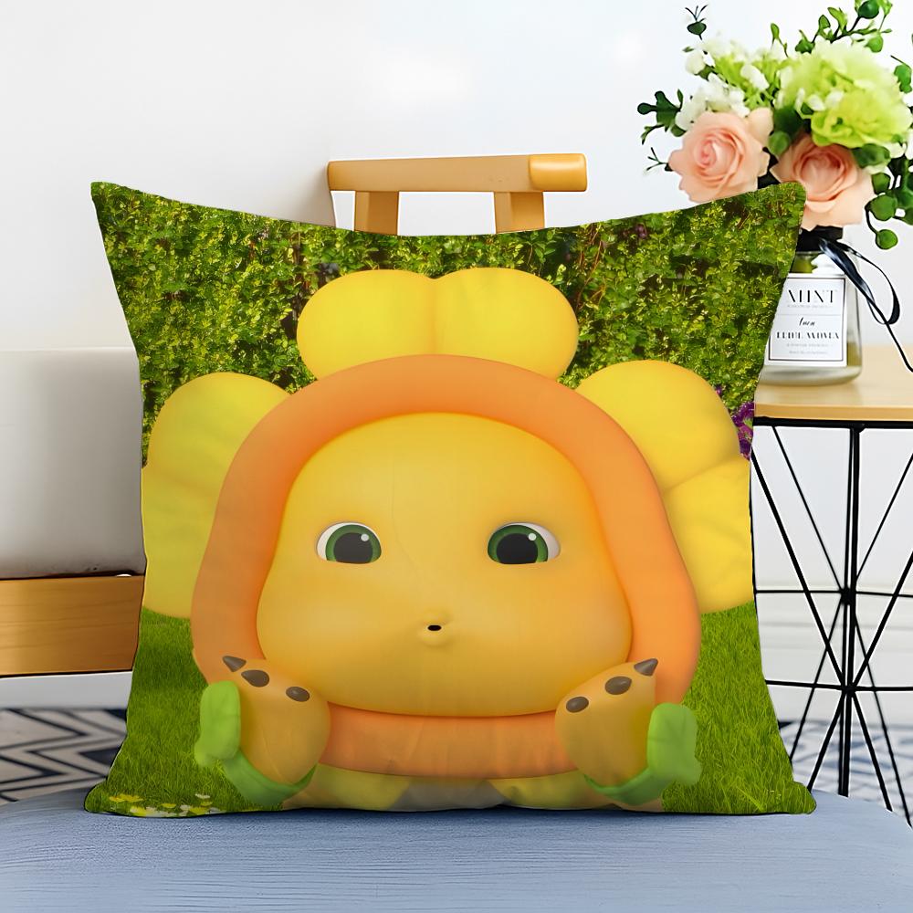 Nai Long Cushion Cover Washable Linen Pillowcase Soft  for Sofa Bed Cozy Home Room Decor
