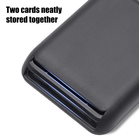 Yousheng Card Storge Case, Car Seat Side Pocket Organizer, Mini Sticky Storage Bag for Auto Door Window Console, Vehicle Seat Gap Filler for Highway