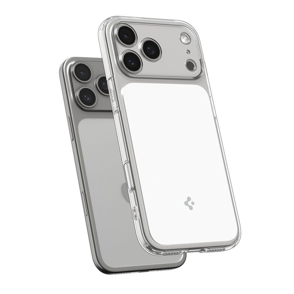 iPhone 17 Pro Max Ultra Hybrid T MagSafe Case - Transparent and White