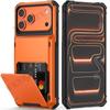 Hülle Für Für Iphone 17 Pro Max 16 1 Pro Max 14 13 12 11 Robuste Geldbörse Verstecktes Flip-Fach Schutzhülle mit Harter Rückseite Coque Fundas