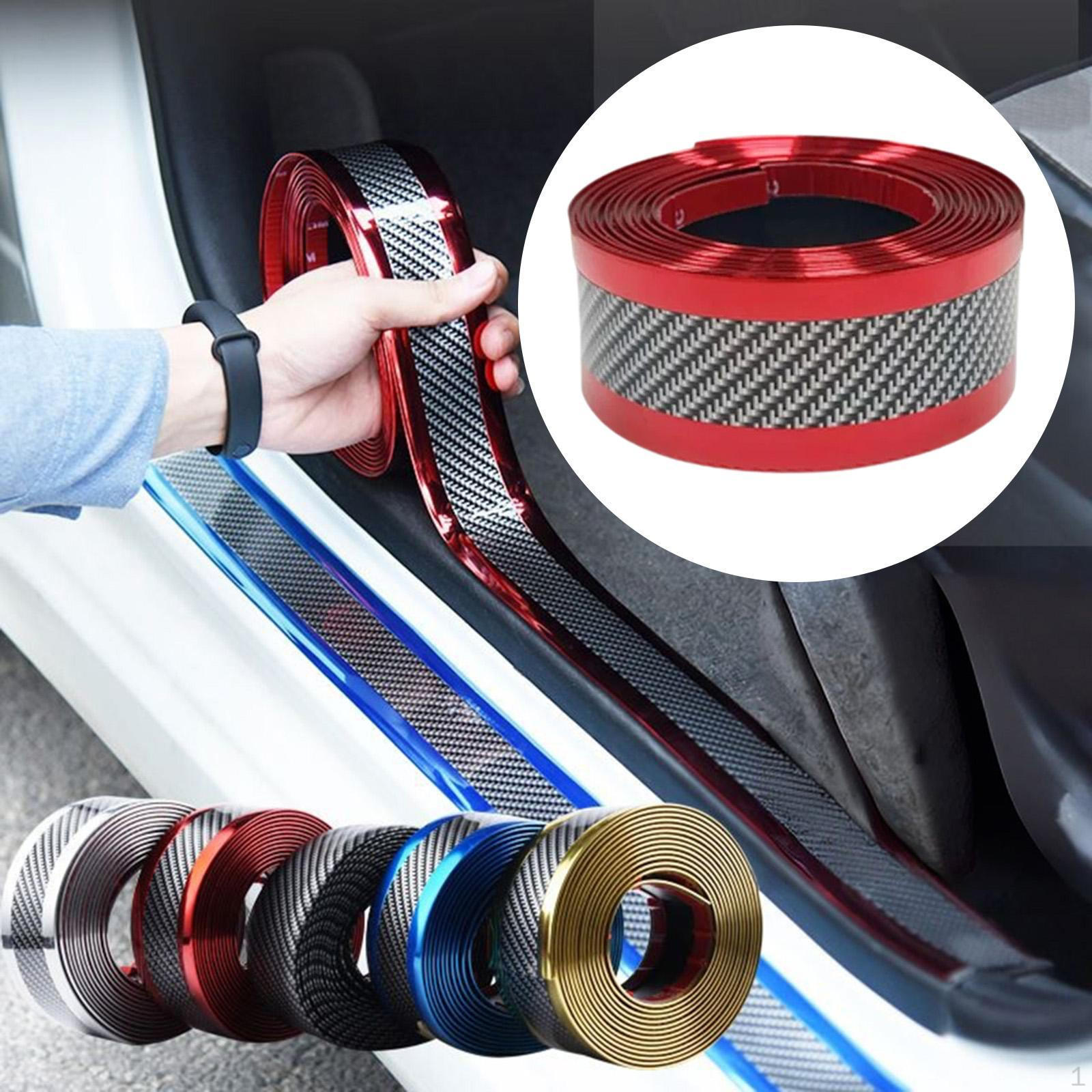 

Car Door Edge Guard Molding Trim Protector Strip Accessory Sill for Sedan SUV Boat красный