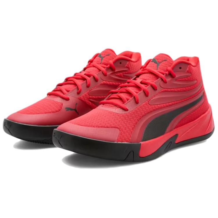 Puma Court Pro For All Time Red Black Unisex Sneakers 310829-02