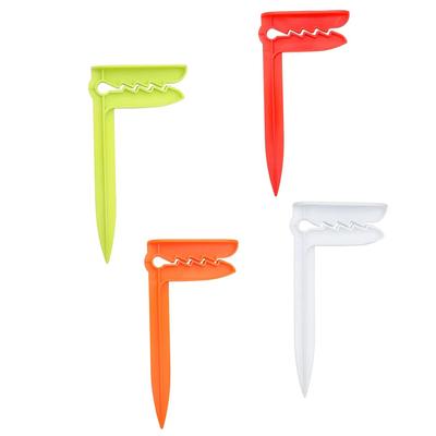 4Pcs/Set Outdoor Mat Anchor Stakes Clamps Picnic Blanket Holders Plastic Beach Towel Sand Hooks Beach Accessories for Vacation