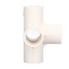 10 Pcs PVC Pipe Fitting 20mm 5 Way Right Angle 3 Dimensional Elbow Pipe Connector for Furniture