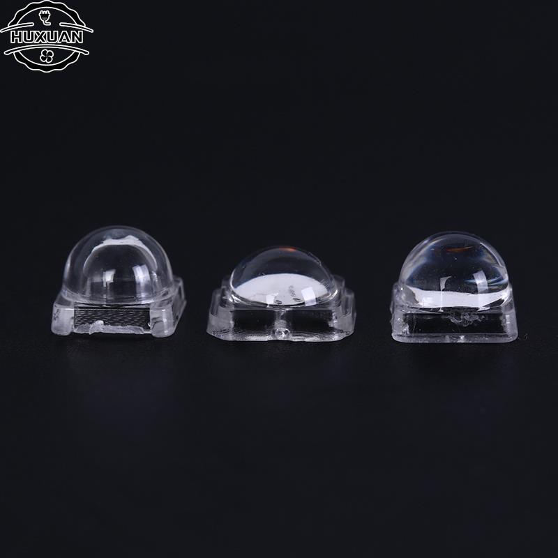 50pcs/set 30 60 Degree LED Lens Reflector Collimator For 5050 SMD 10X8mm Convex Optical Lens Reflector Collimator