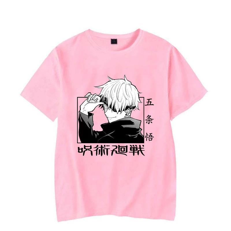 Anime Print T Shirt Short Sleeve O Neck Loose Women Summer Cool Tshirt Men Tee Shirt Tops