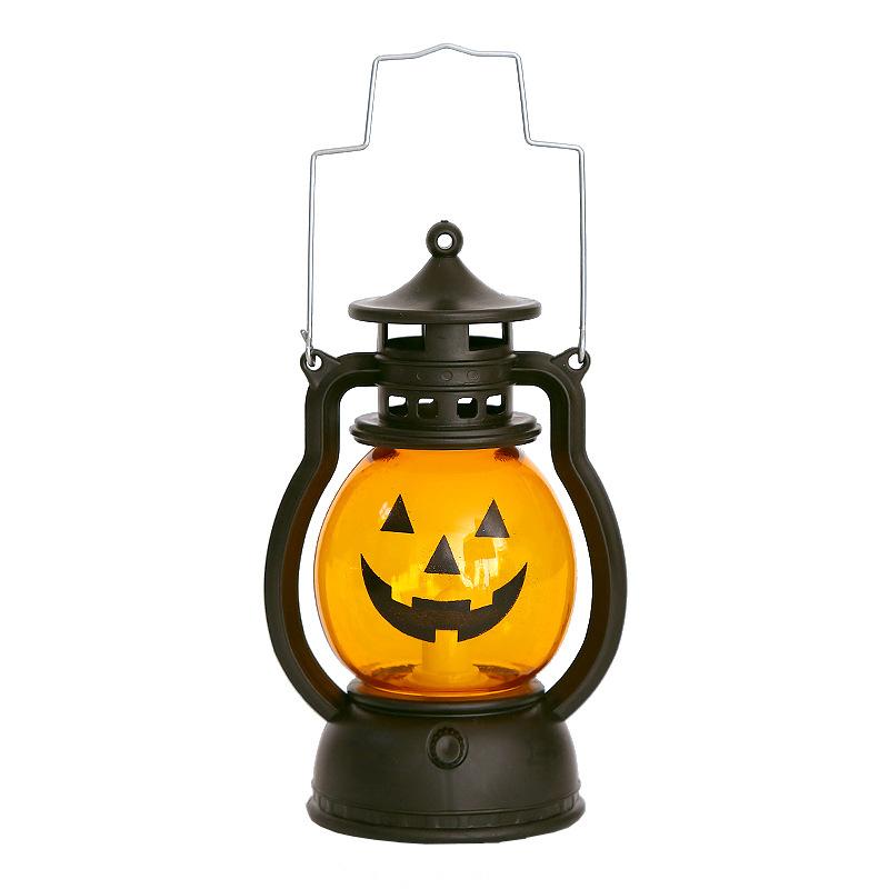 Halloween Portable Horror Atmosphere Pumpkin Decoration Led Ornament