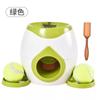 Dog Ball Launcher with 2 Balls Slow Release Food Dispenser Treat Reward Machine Automatic Feeder Dark Gray Training Toy