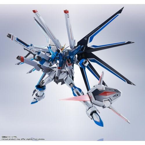 TAMASHII NATIONS METAL ROBOT SPIRITS Mobile Suit Gundam SEED FREEDOM Rising Freedom Gundam, approximately 140mm, ABS & PVC & die-cast painted action f