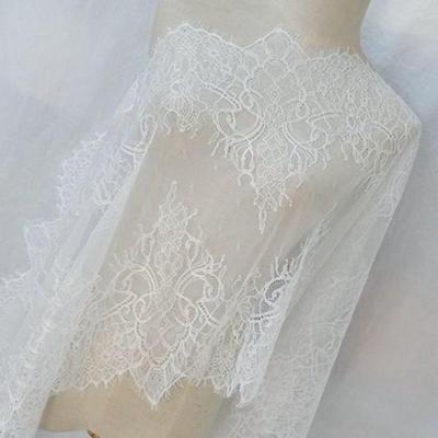 3 Meters Eyelash Lace Trim,High-quality Beard Lace Trim Eyelash Lace Handmade DIY Clothing Accessories Fabric