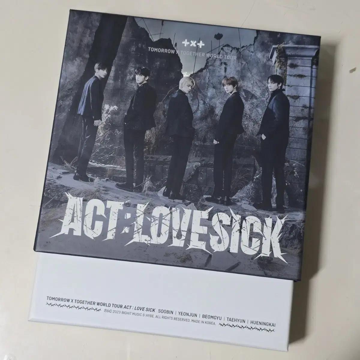 

Tomorrow X Together Рубикс Концерт Мировой тур DVD DVD