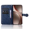 For Oppo Find X9 5G Wallet Case Dot Pattern Imprint PU Leather Phone Cover with Wrist Strap